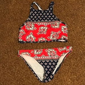 Paisley Patterned Swimsuit